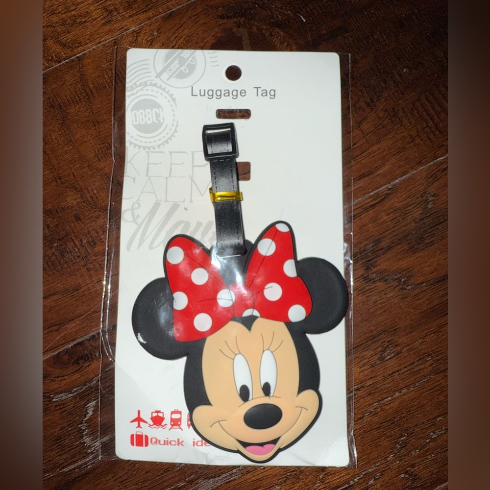 New Disney’s Minnie Mouse Luggage Tag